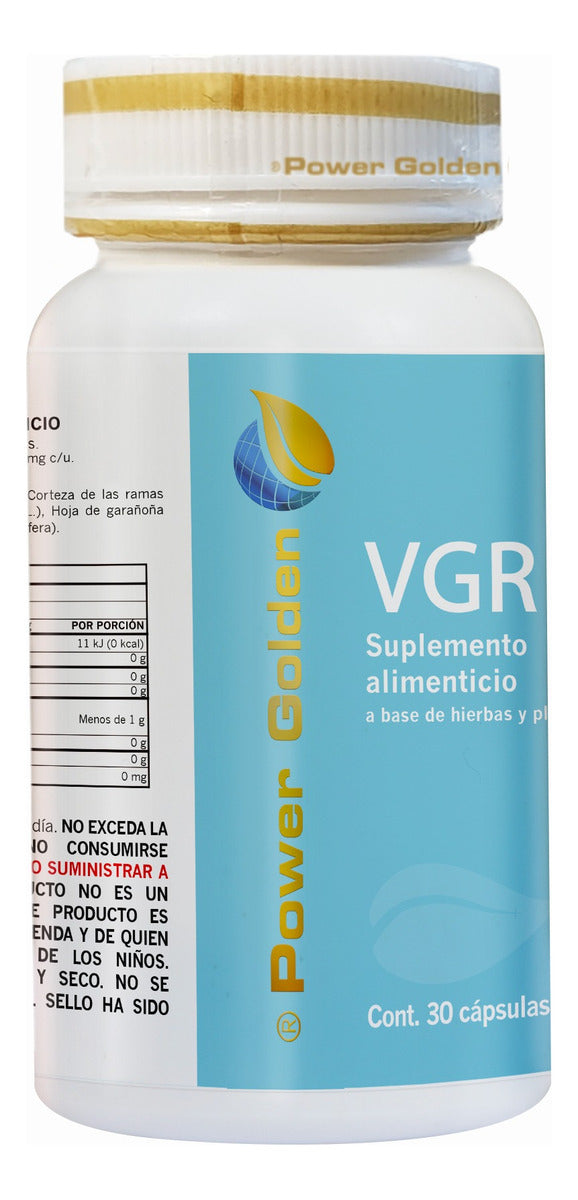 Vgr Power Golden 30 Cápsulas Con 500 Mg