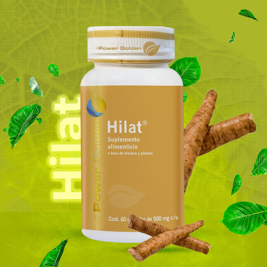Hilat Power Golden 60 Cápsulas Con 500 Mg