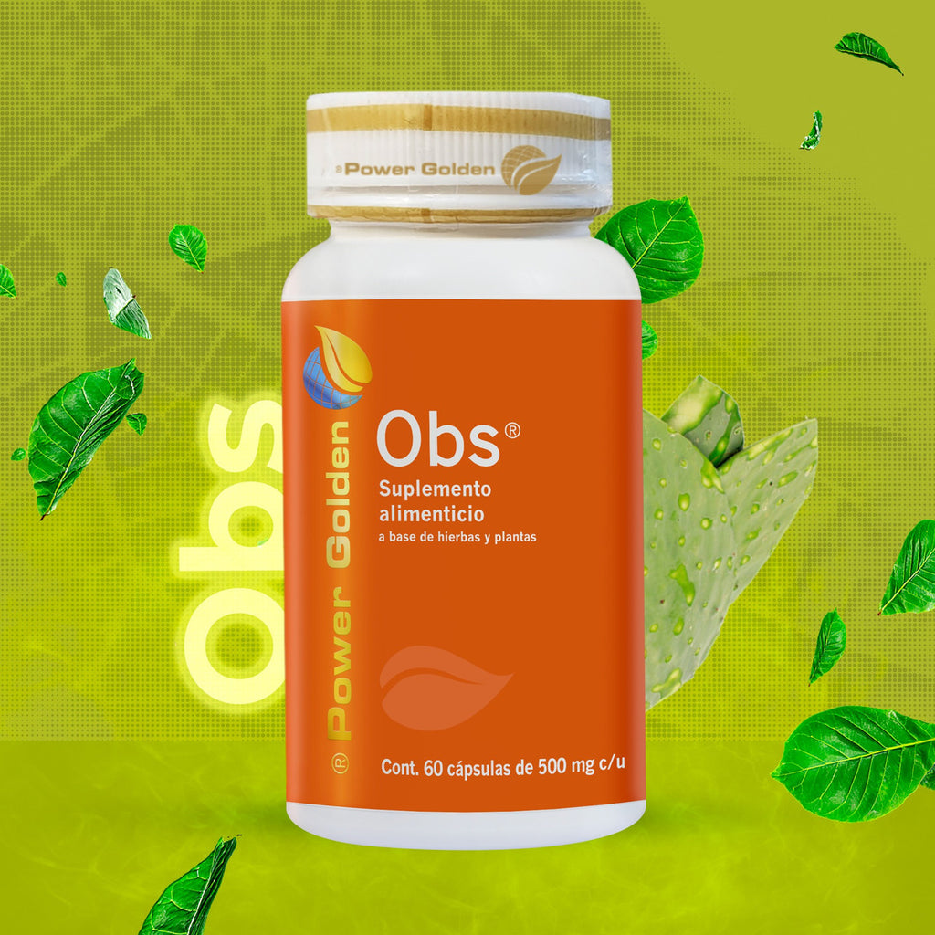Obs Power Golden 60 Cápsulas Con 500 Mg