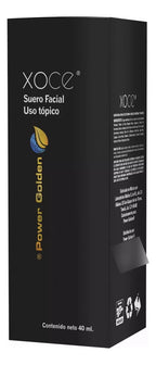 Xoce Suero Facial Power Golden 40ml Día/Noche Piel Mixta