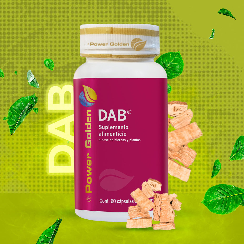Dab Power Golden 60 Cápsulas Con 500 Mg