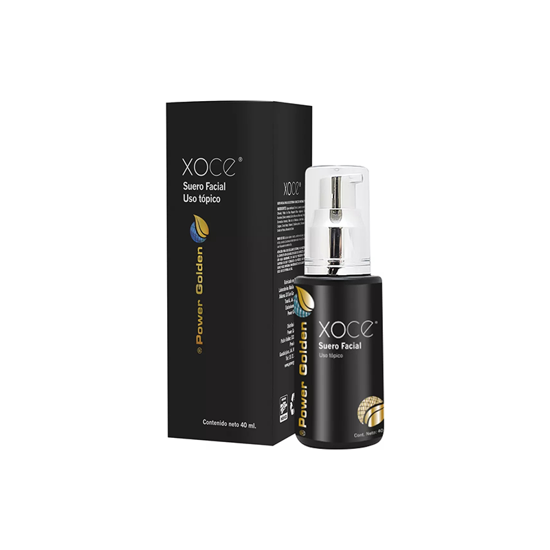 Xoce Suero Facial Power Golden 40ml Día/Noche Piel Mixta