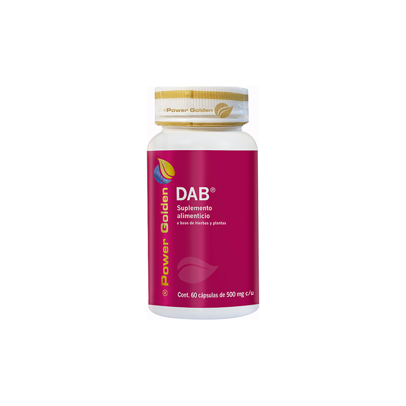 Dab Power Golden 60 Cápsulas Con 500 Mg